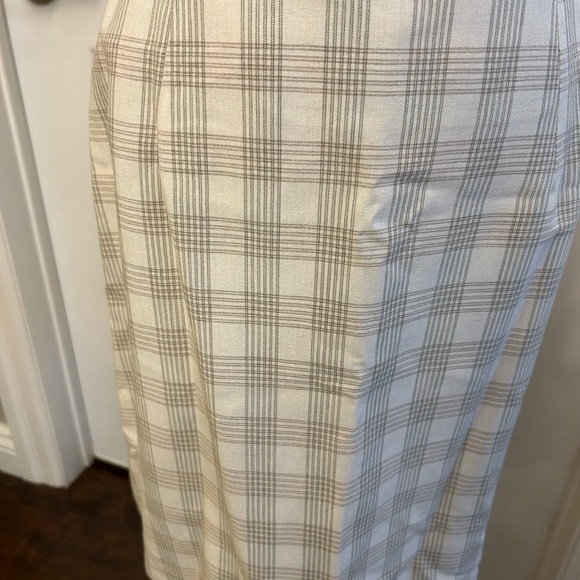 Y2K - Clueless Plaid Skirt - Neutral - 90s/2000s- SZ 7 - Picture 6 of 6
